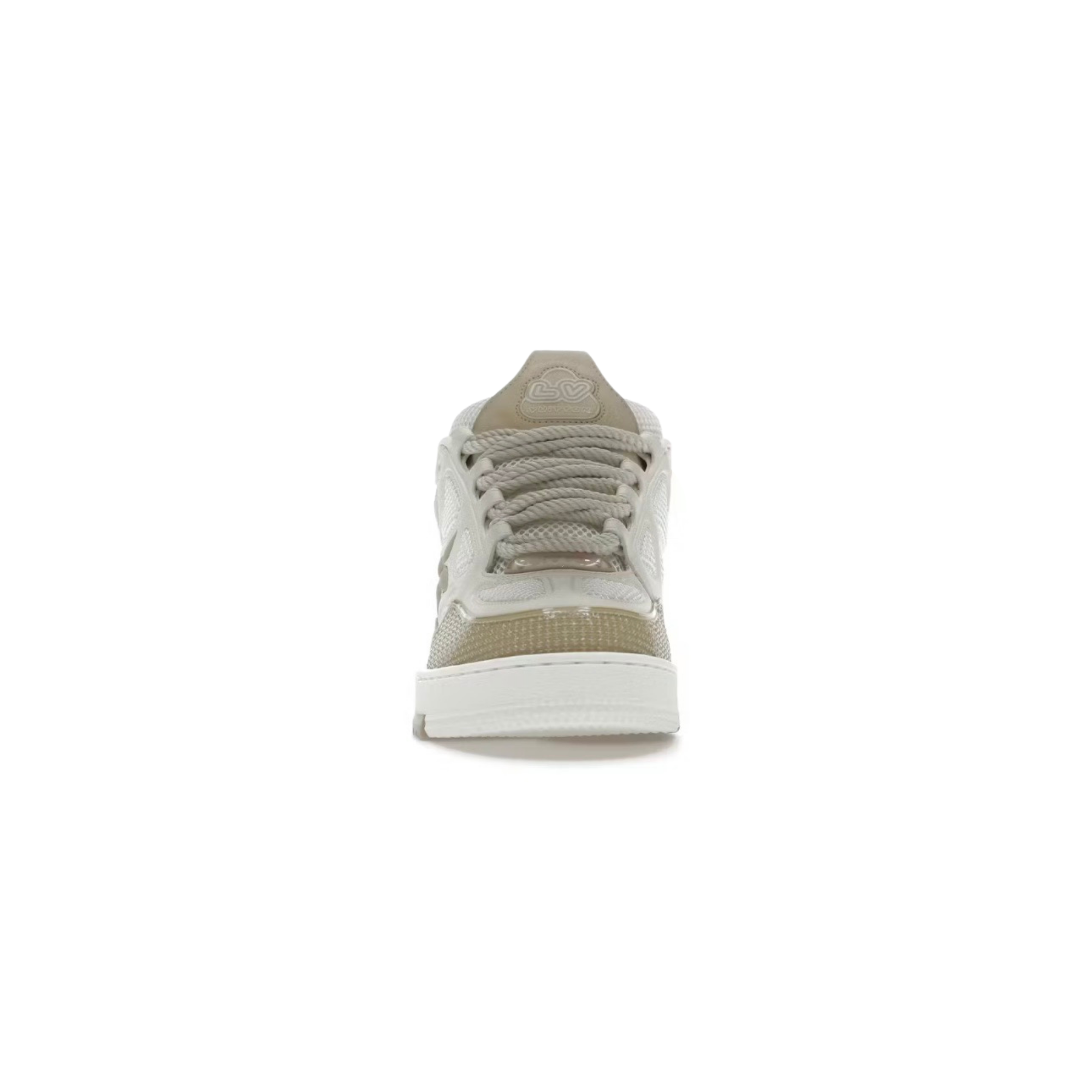Louis Vuitton Skate Trainer Beige & White