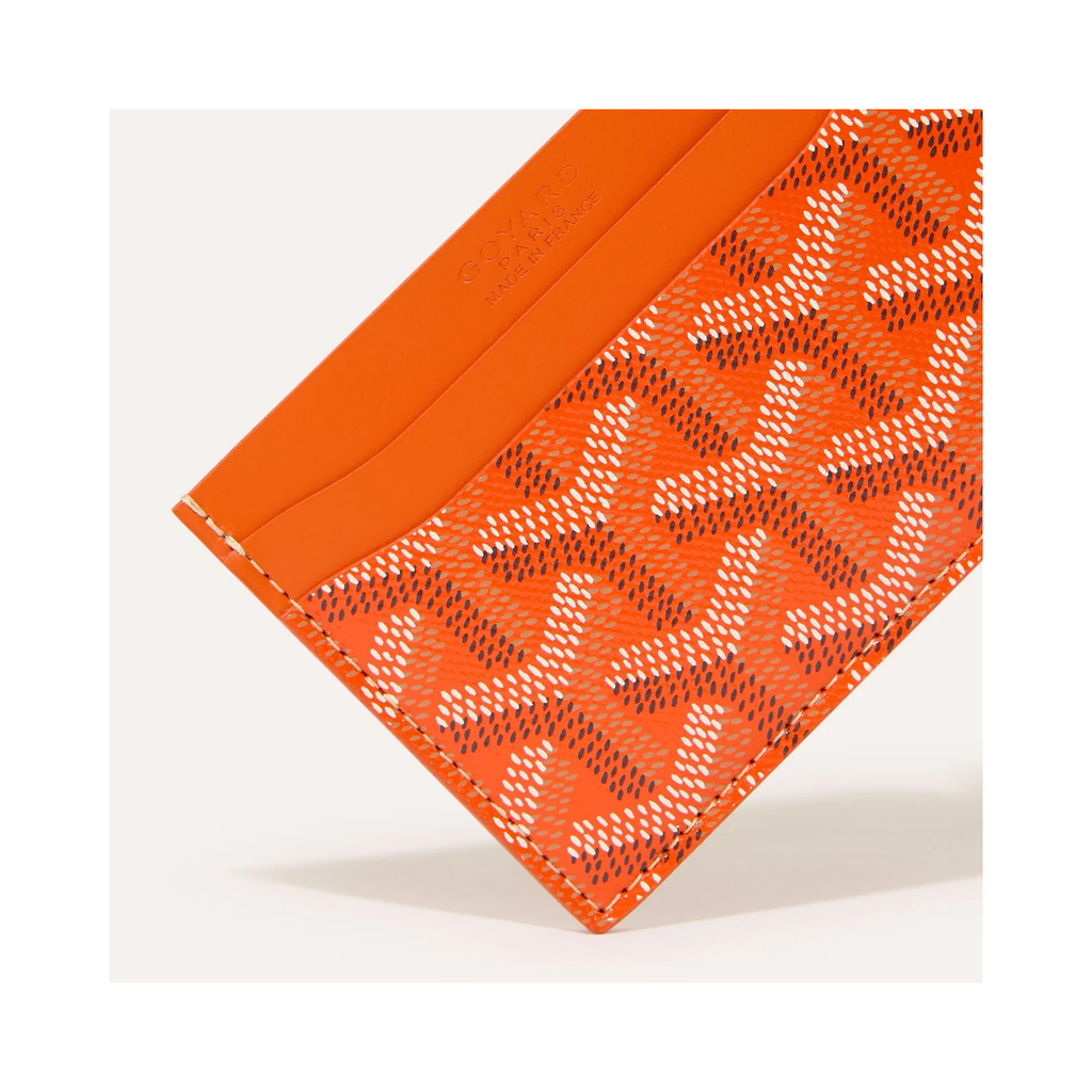 Goyard Saint-Sulpice Card Wallet Orange