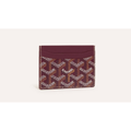 Goyard Saint-Sulpice Card Wallet Burgundy