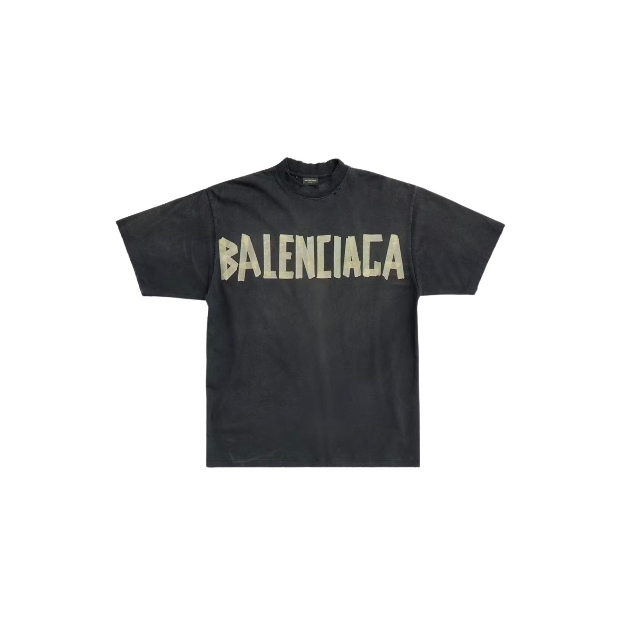 Balenciaga Metal Logo T-Shirt - Black