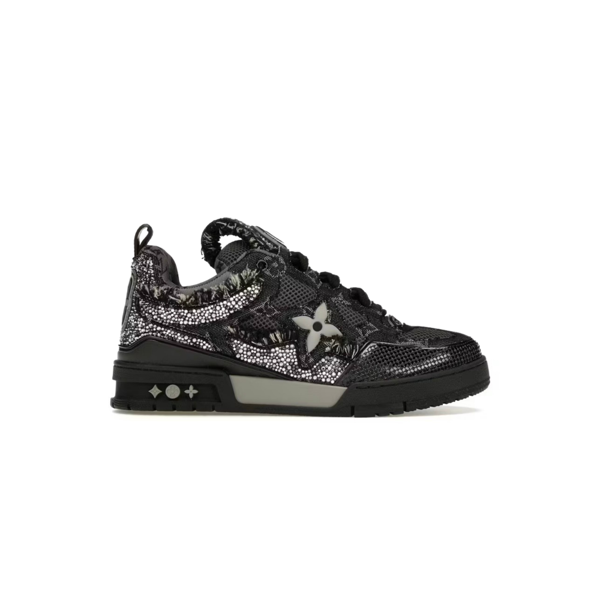 Louis Vuitton Skate Trainer Swarovski Black