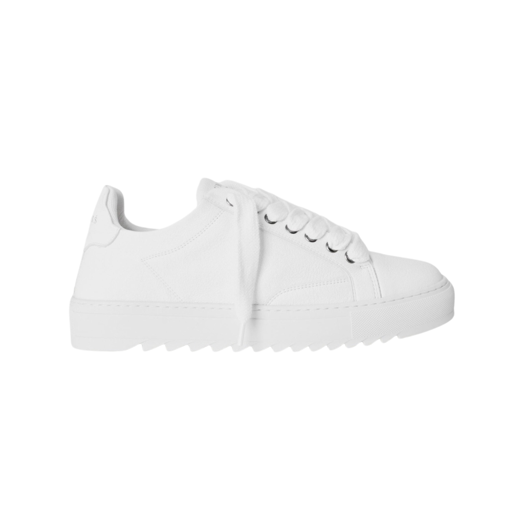 Numeris Triple White Low-Top Sneakers