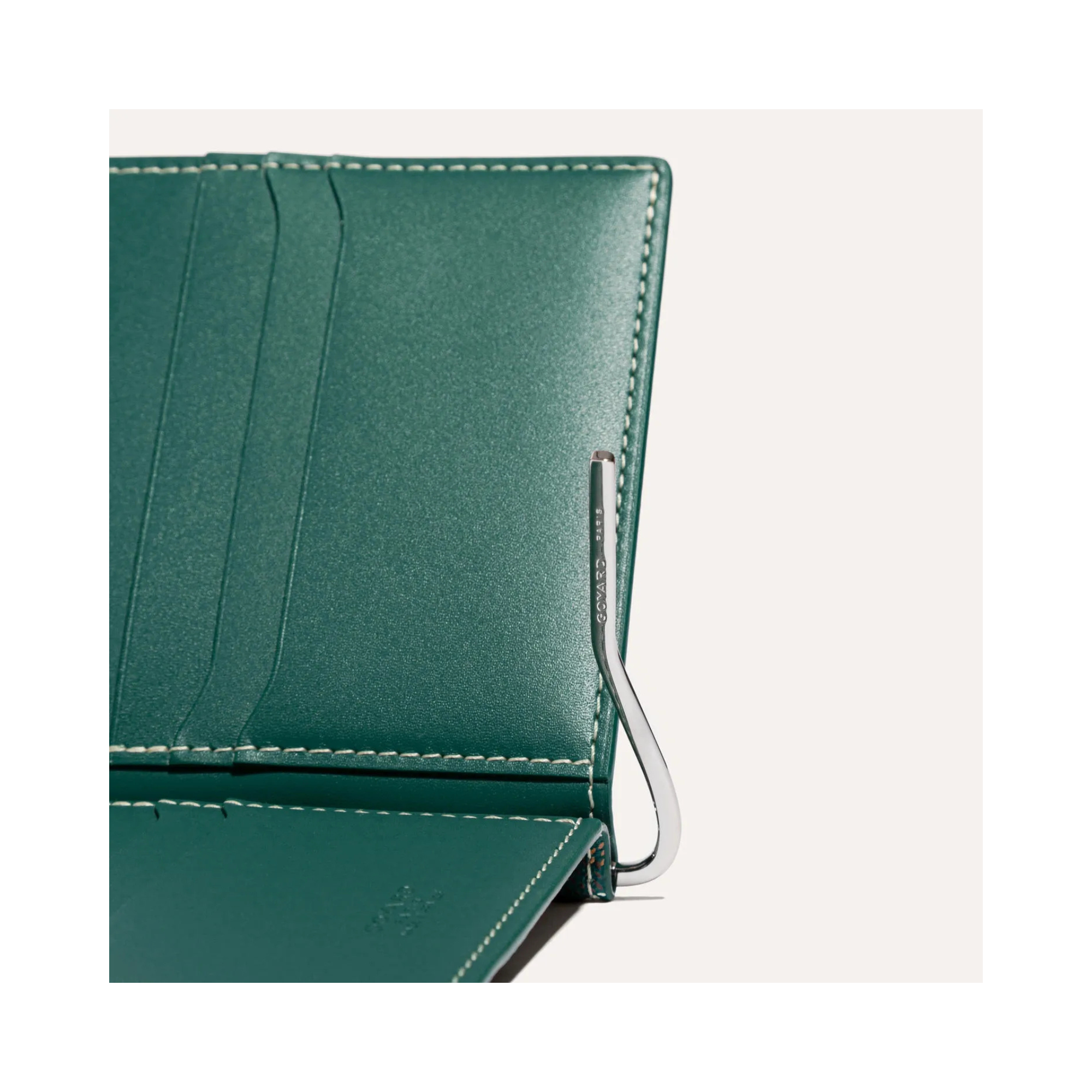 Goyard Saint-Florentin Money Clip Wallet Green