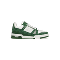 Louis Vuitton LV Trainer Green Denim