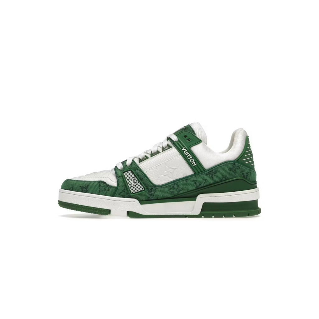 Louis Vuitton LV Trainer Green Denim