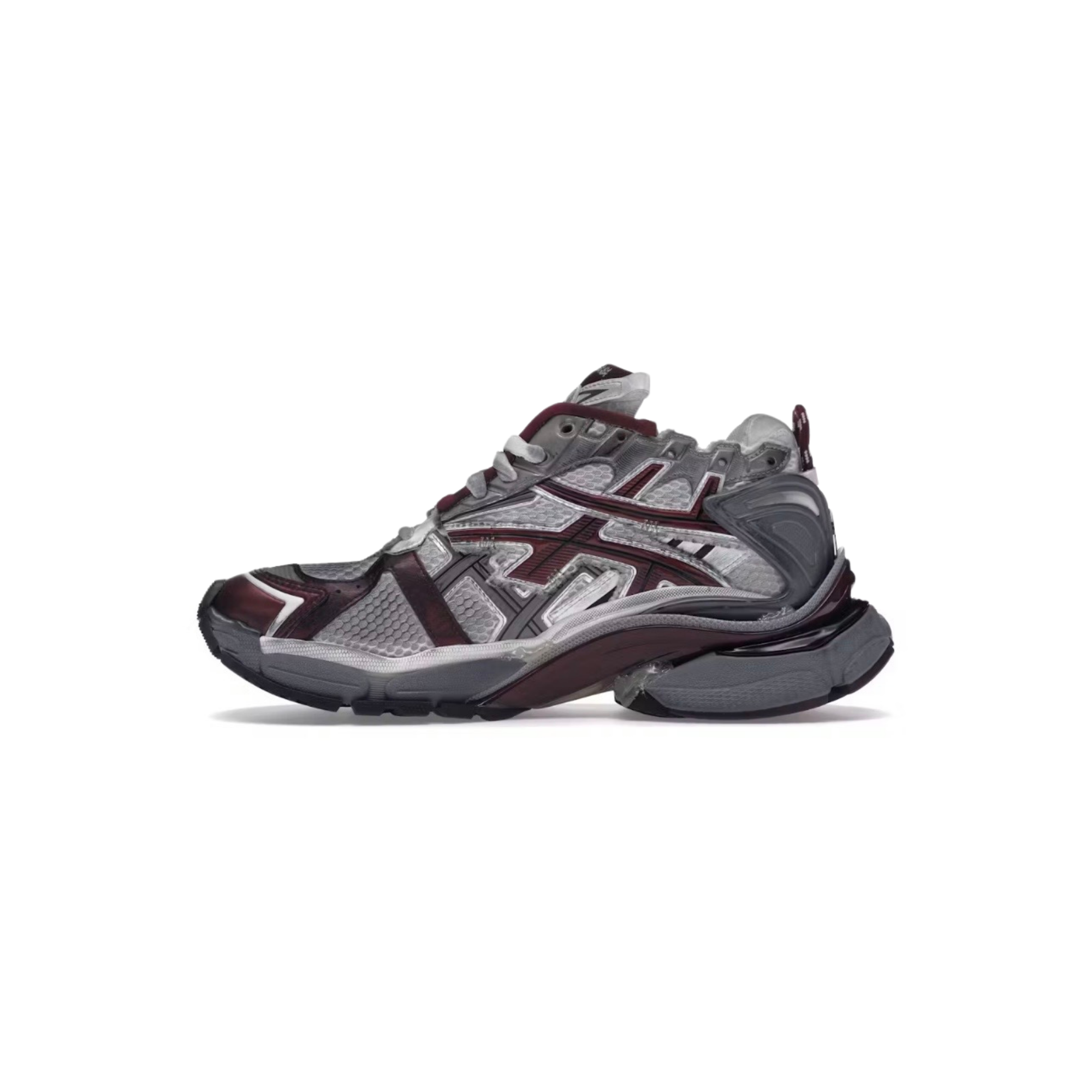 Balenciaga Runner Burgundy/Grey Edition