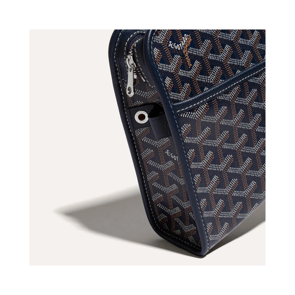 Goyard Joubert Pouch MM Navy Blue