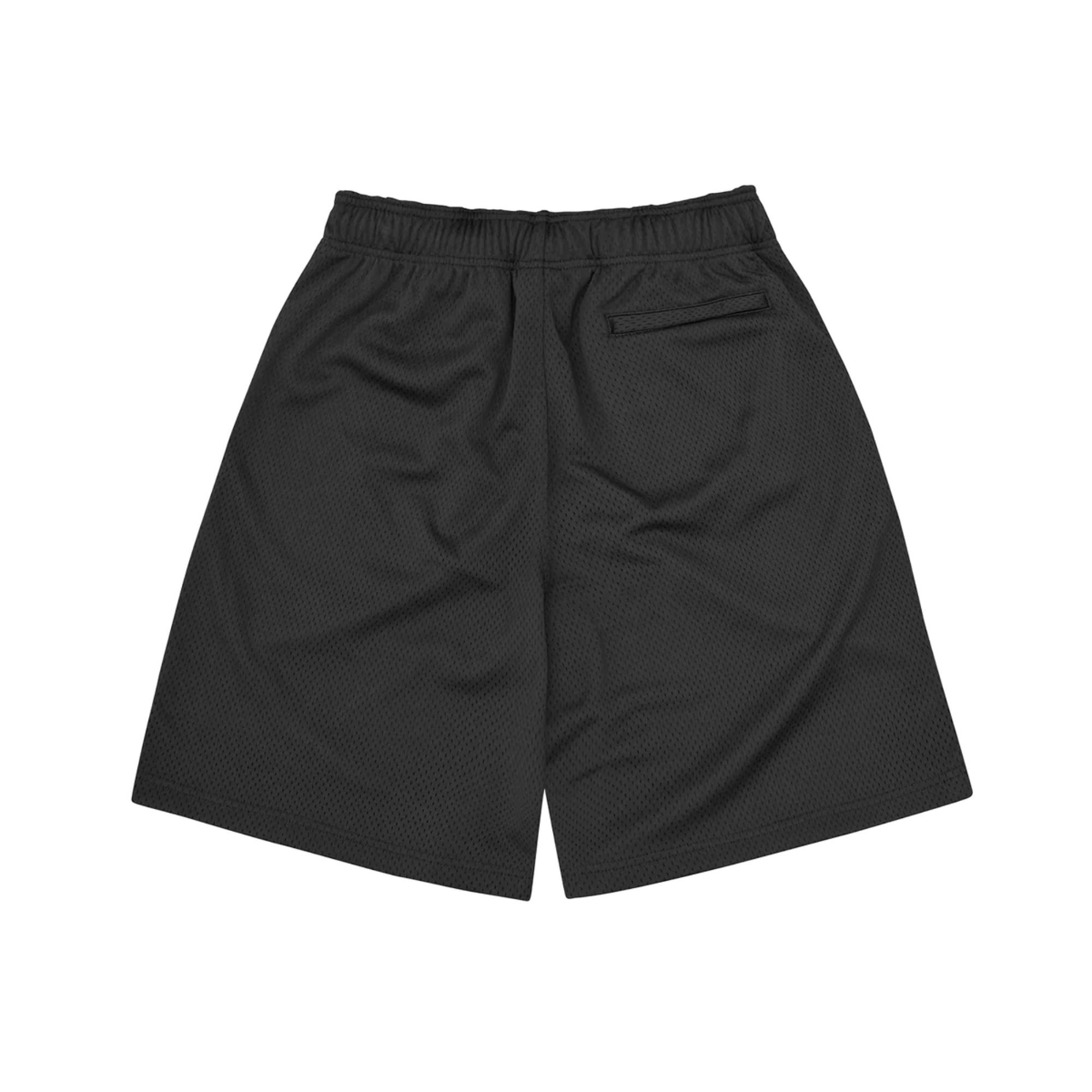 Corteiz Alcatraz Mesh Shorts Black