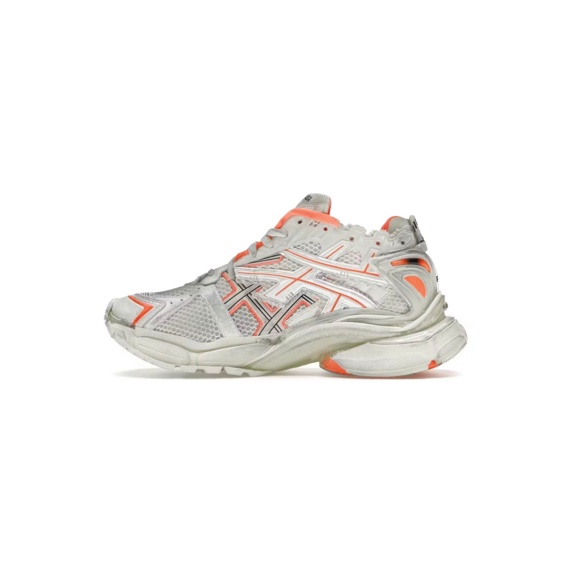 Balenciaga Runner White Silver Orange