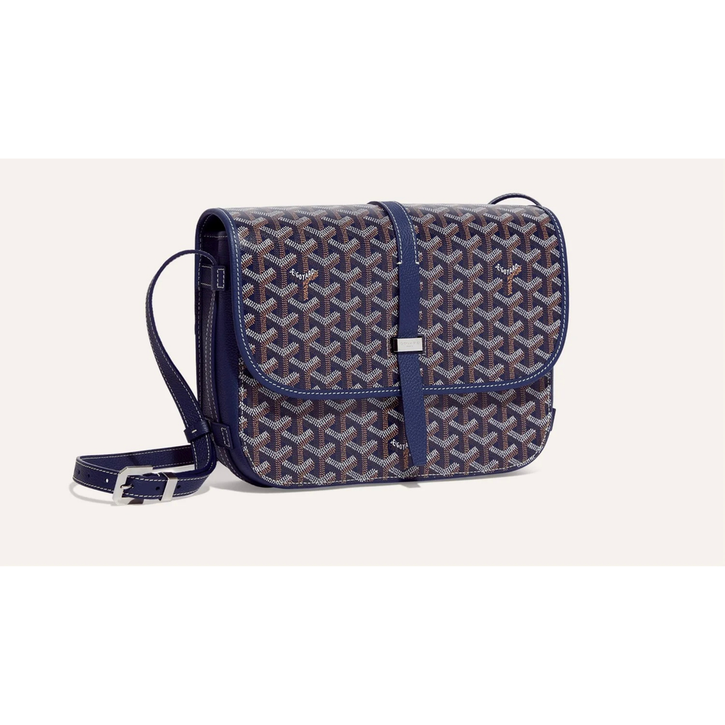 Goyard Belvedere PM Navy Blue