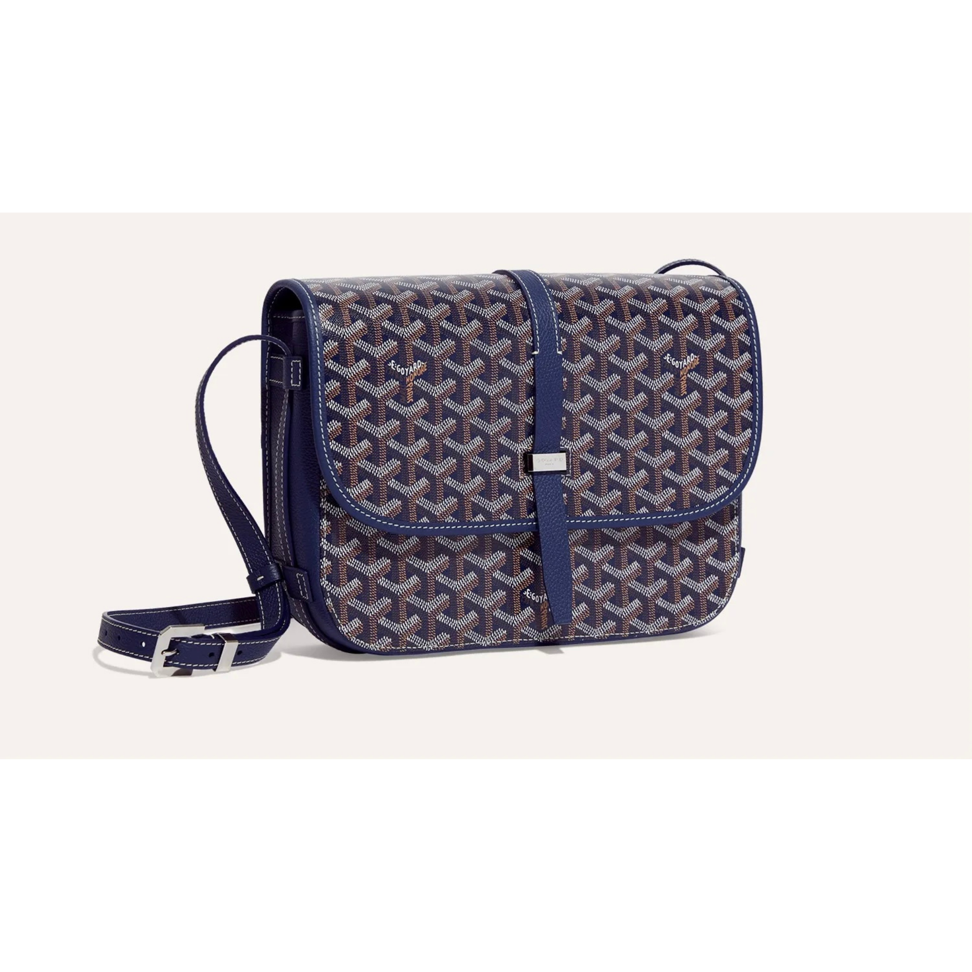 Goyard Belvedere PM Navy Blue