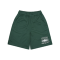 Corteiz Alcatraz Mesh Shorts Forest Green