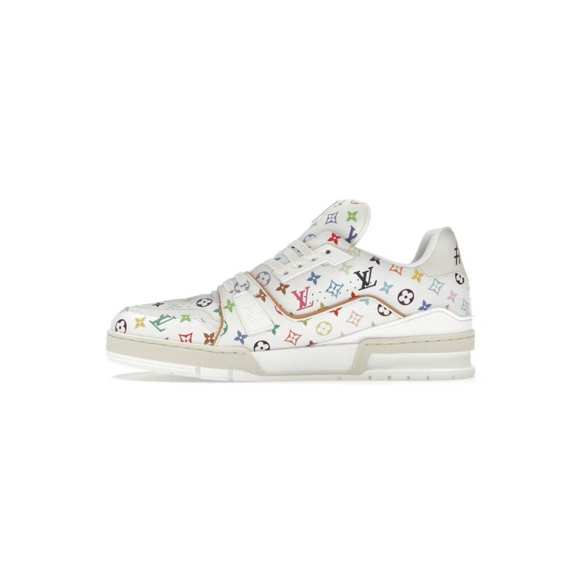 Louis Vuitton LV Trainer White Multicolor Monogram