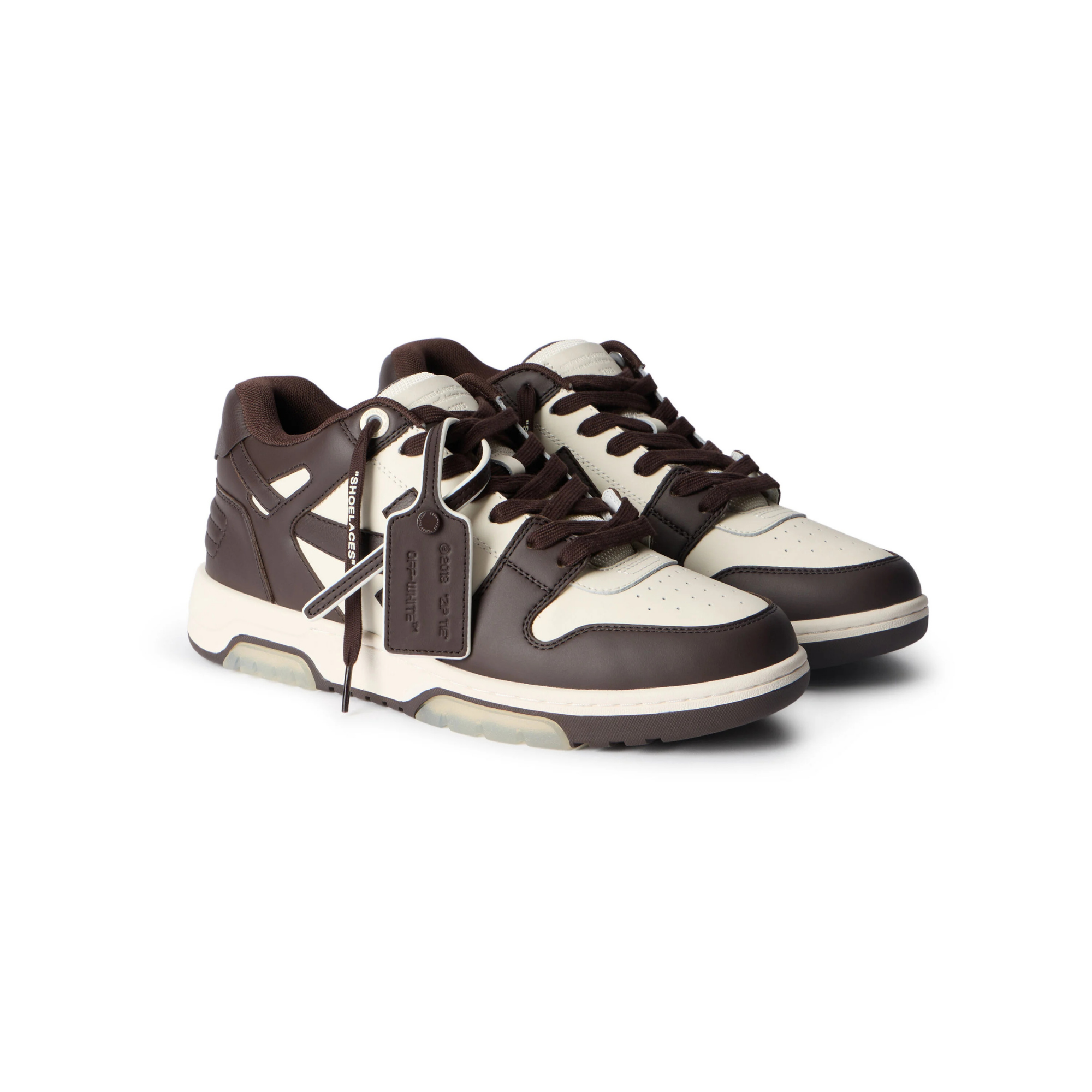 Off-White Out Of Office Sneaker Brown/White