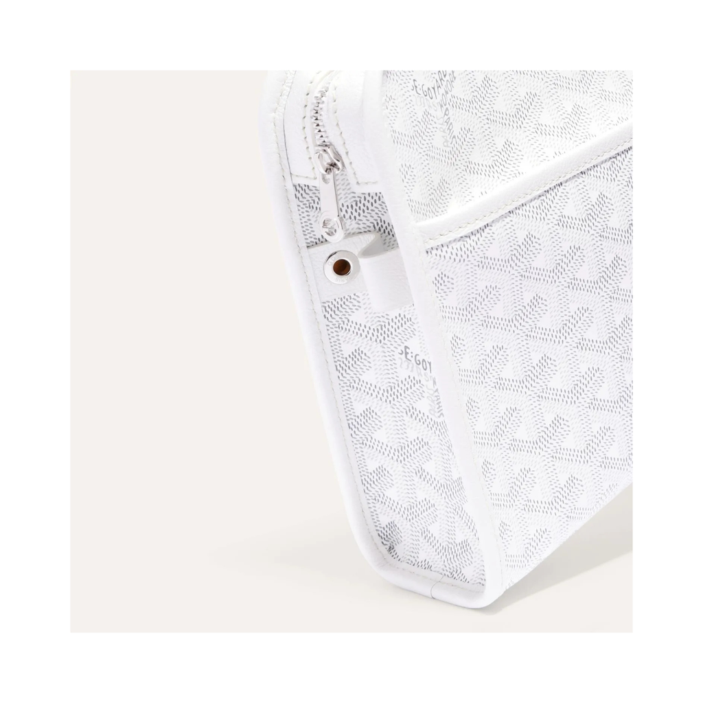 Goyard Joubert Pouch MM White