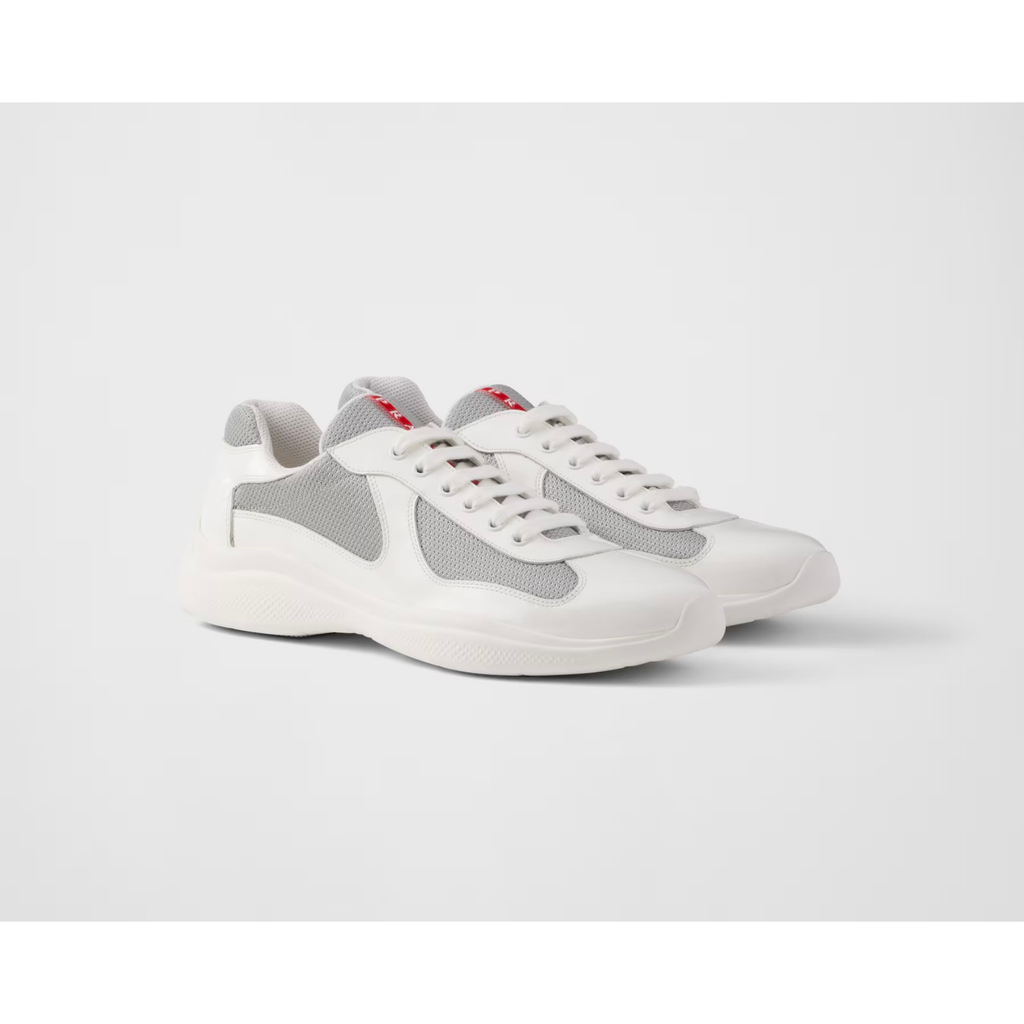 Prada Cup - Light Grey & White Mesh