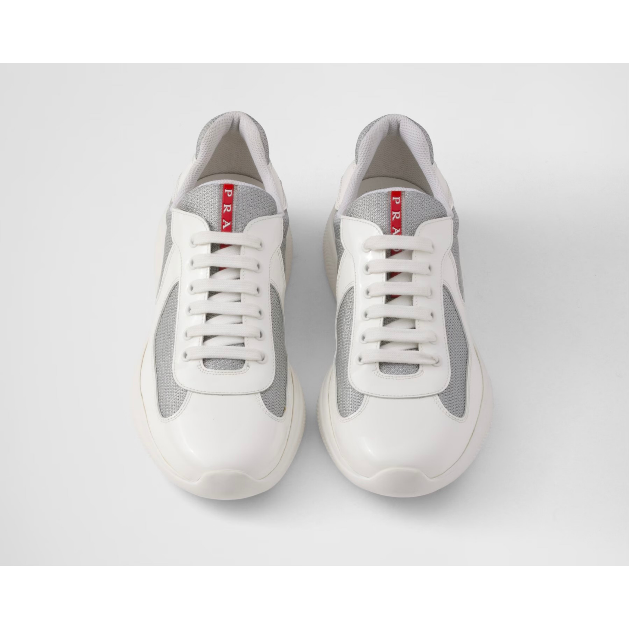 Prada Cup - Light Grey & White Mesh