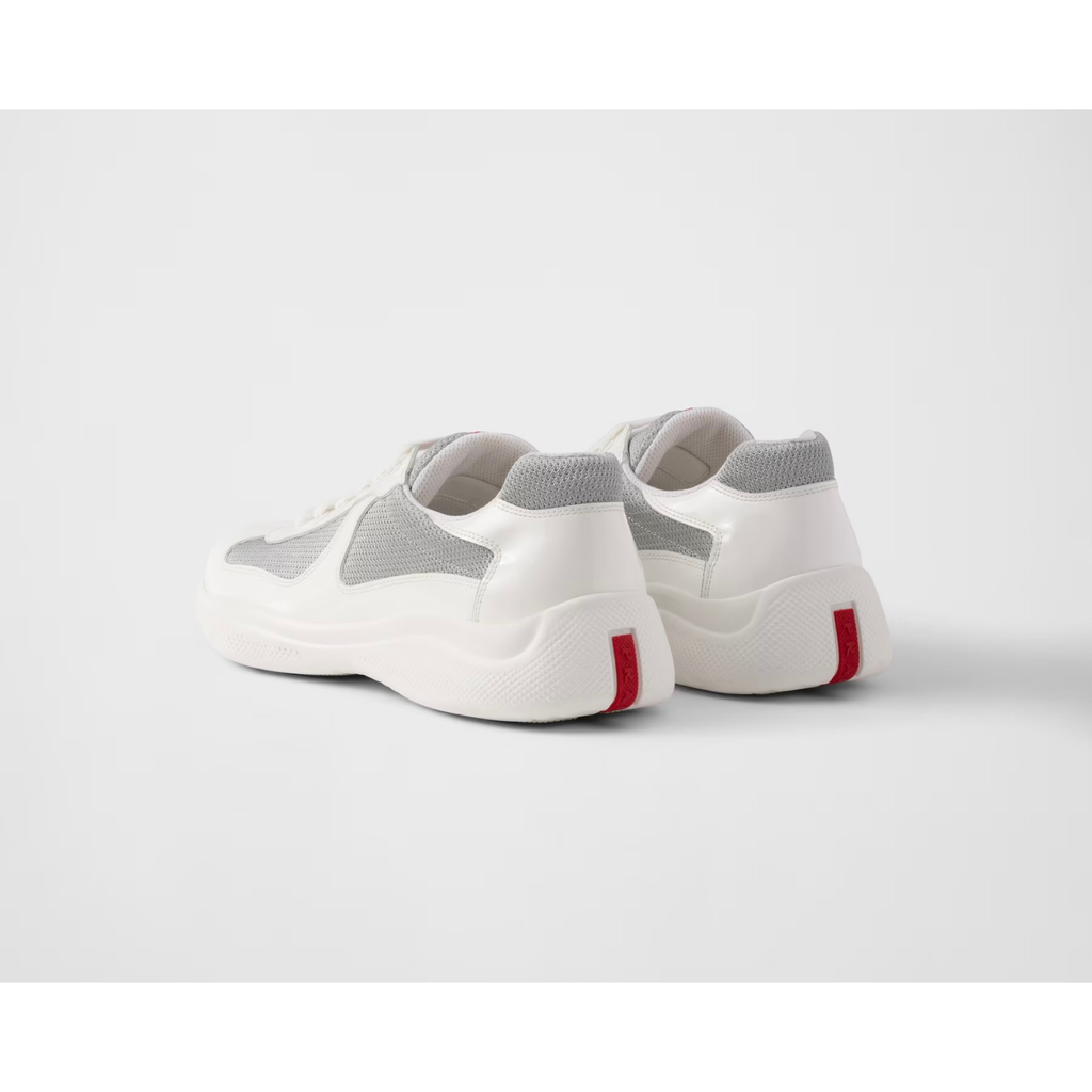 Prada Cup - Light Grey & White Mesh