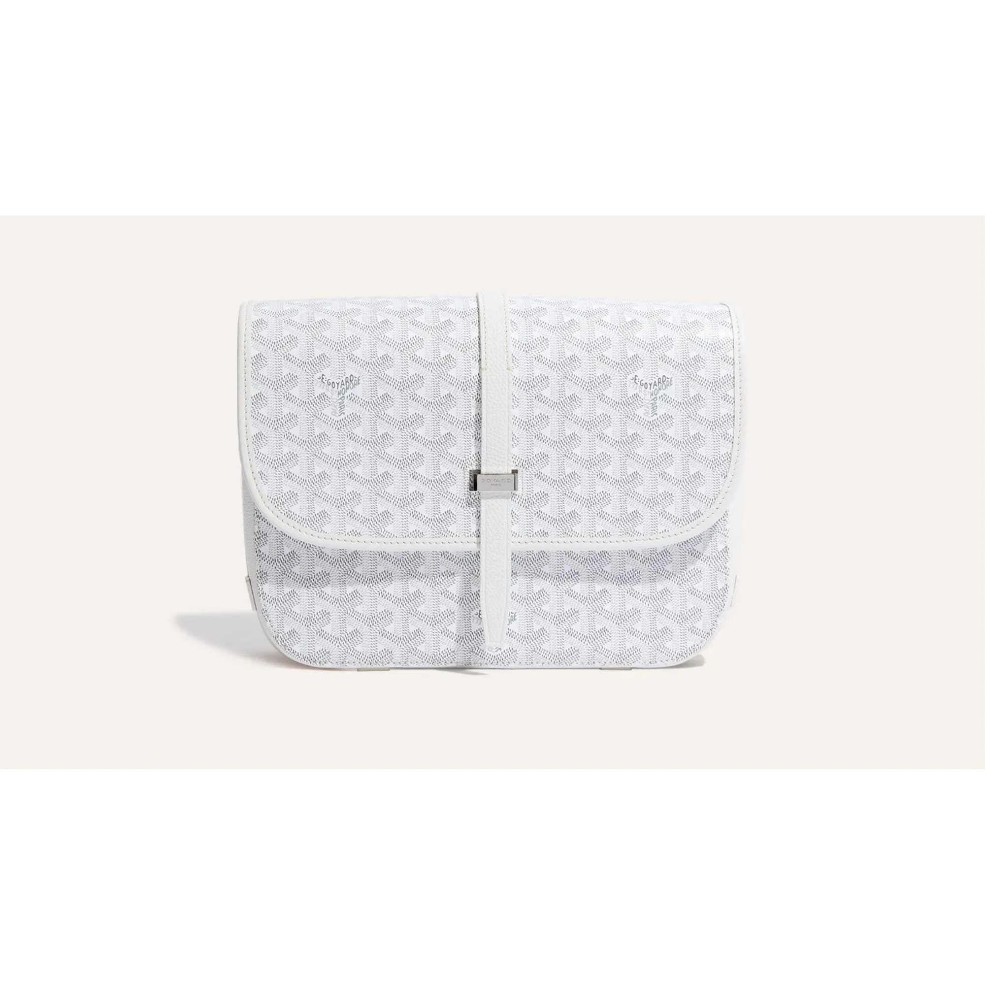 Goyard Belvedere white
