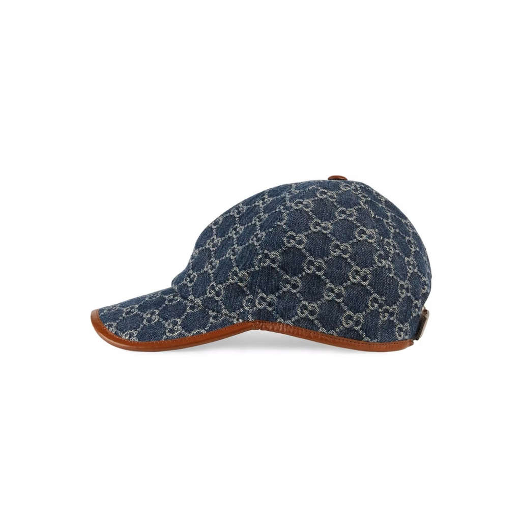 Gucci GG Denim Baseball Hat