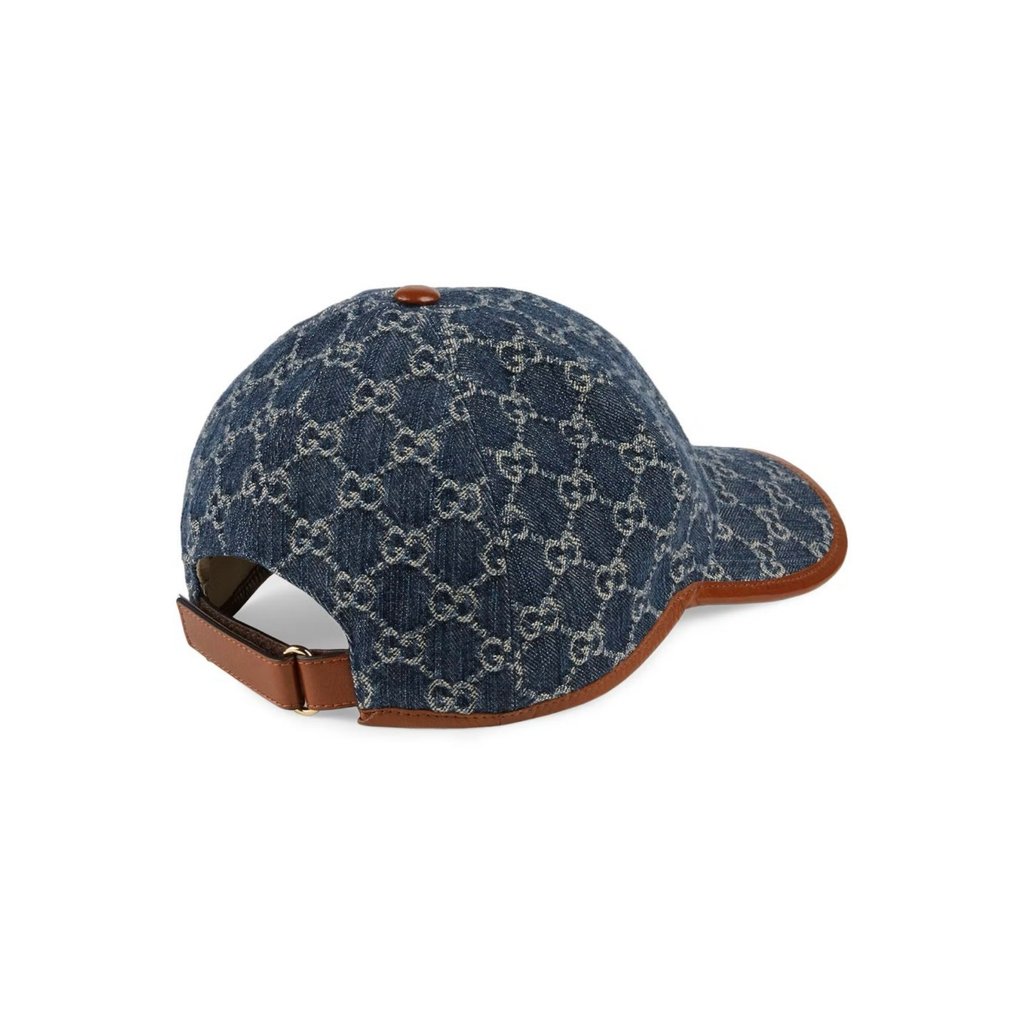 Gucci GG Denim Baseball Hat