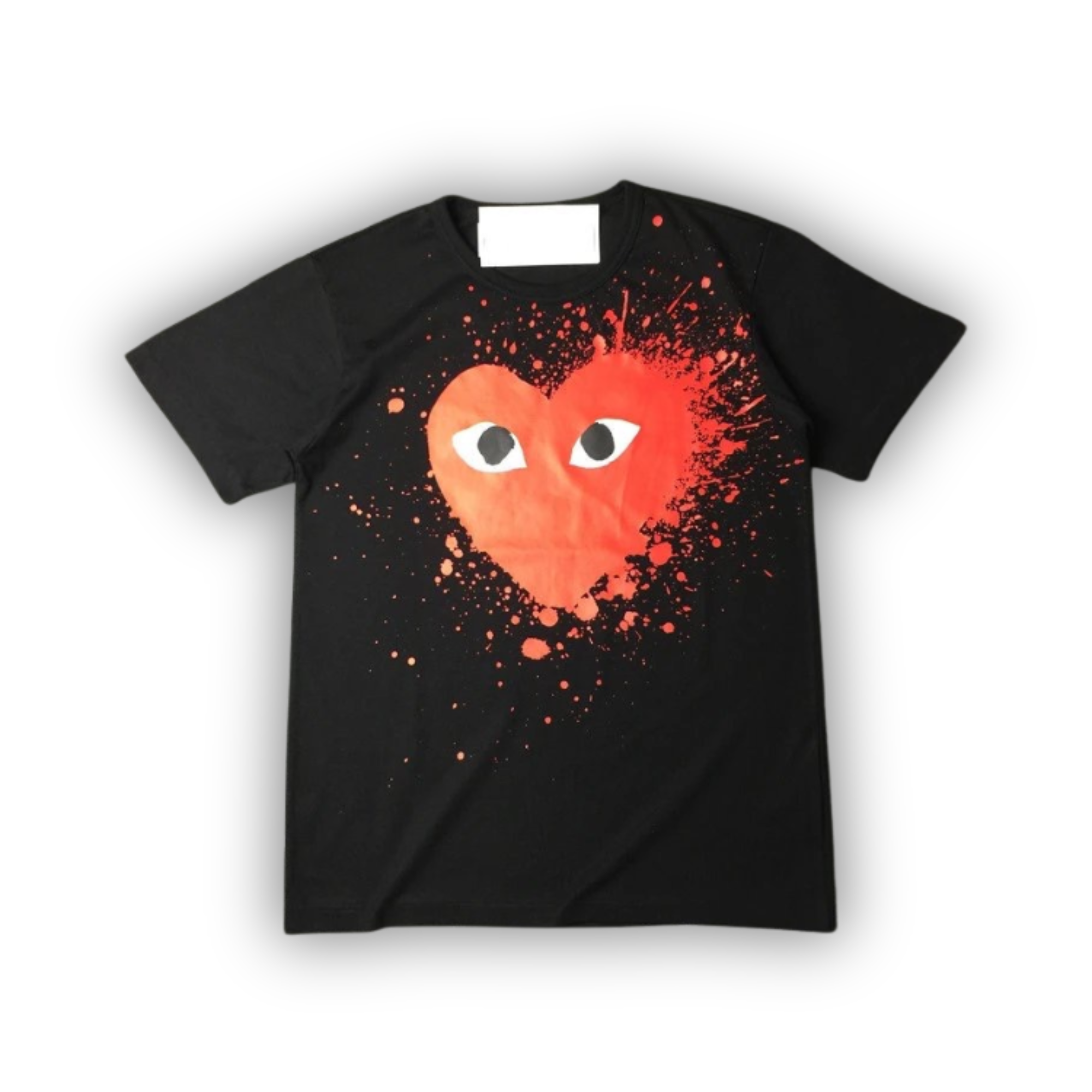 COMME des GARÇONS PLAY Heart Splatter T-Shirt