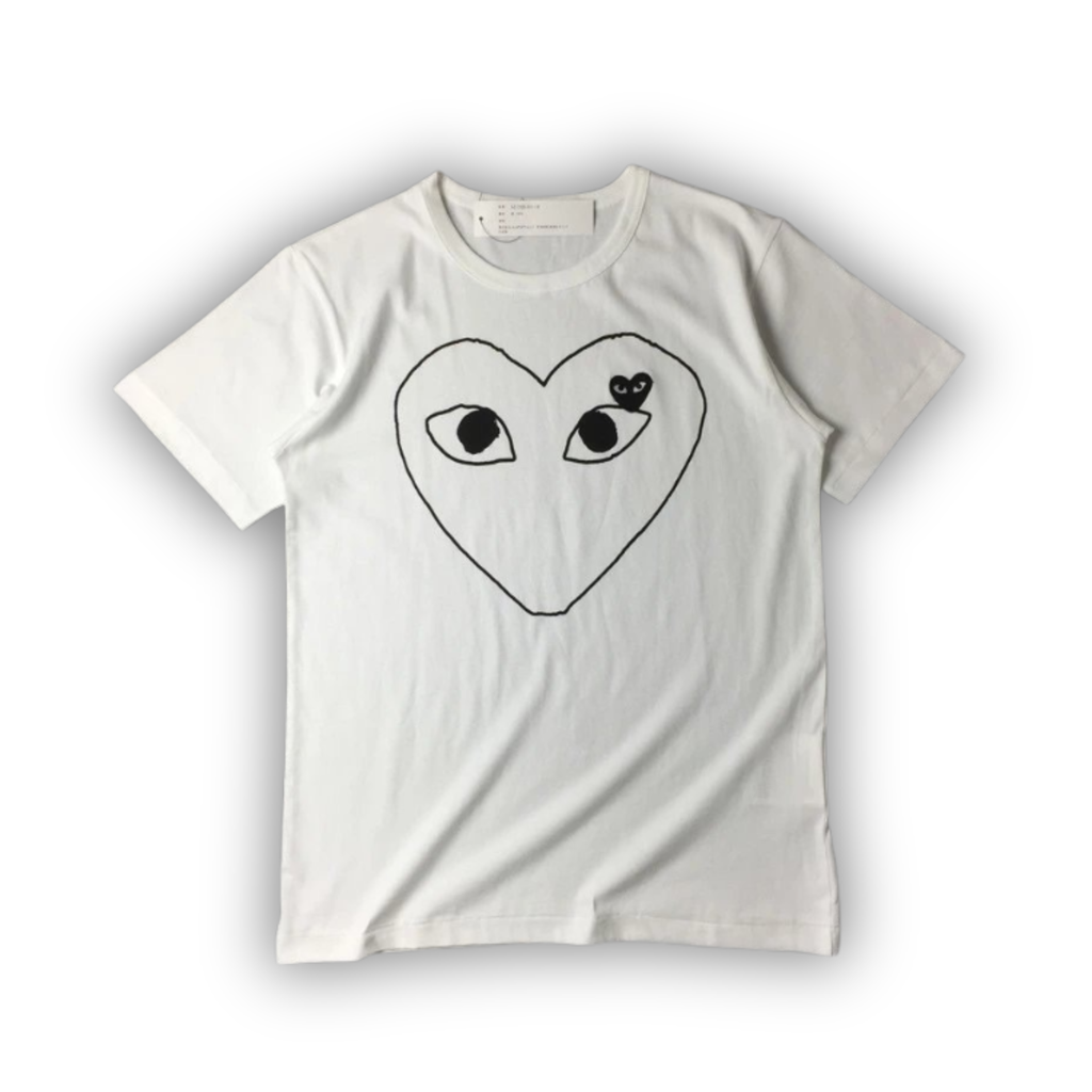 COMME des GARÇONS PLAY Outline Heart T-Shirt