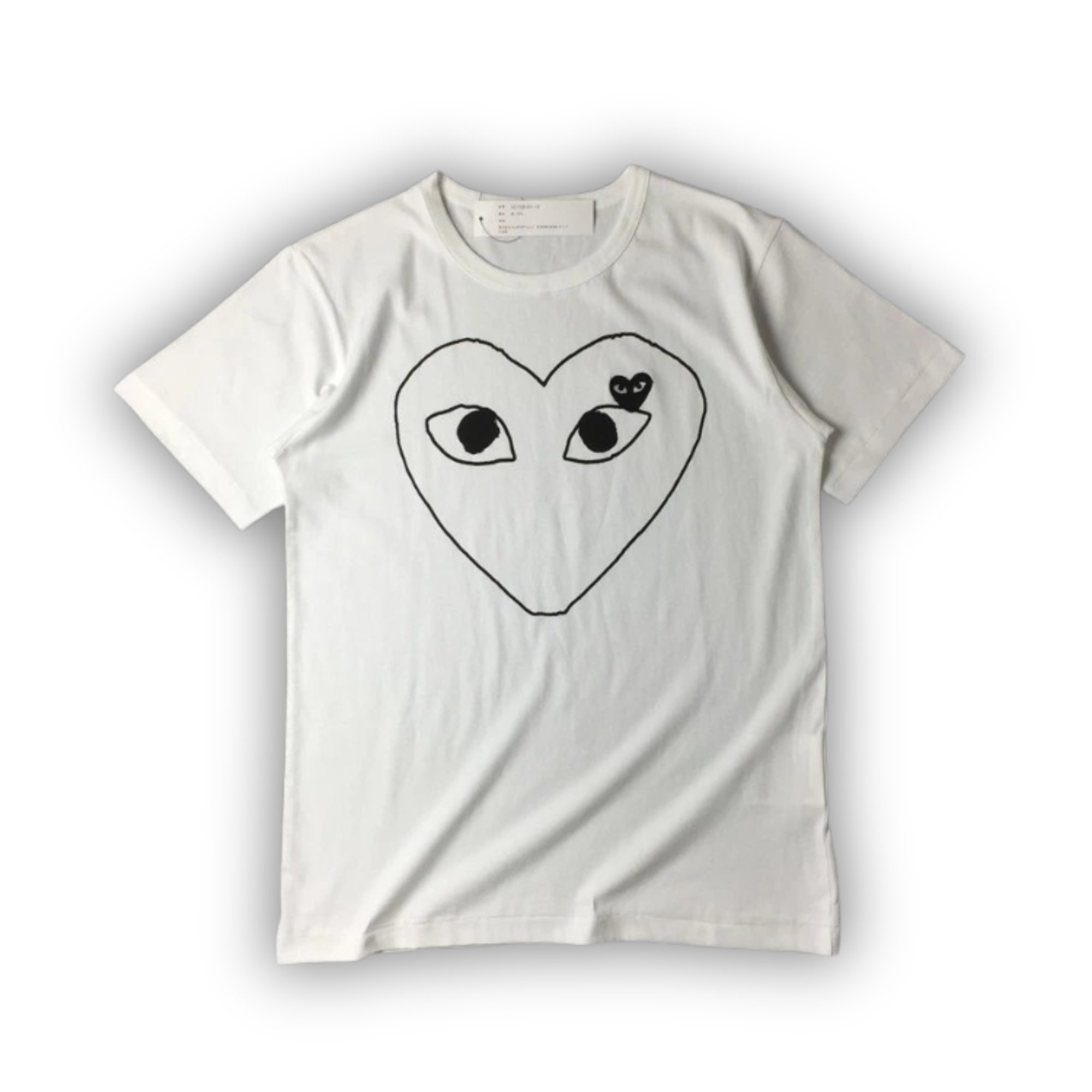 COMME des GARÇONS PLAY Outline Heart T-Shirt