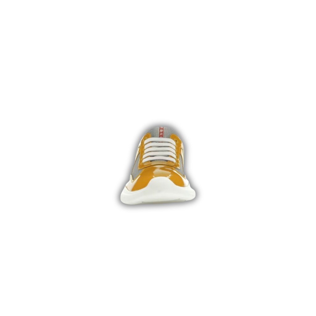 Prada Cup - Orange/Yellow Mesh & Patent