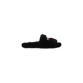Balenciaga Furry Slide - Jet Black