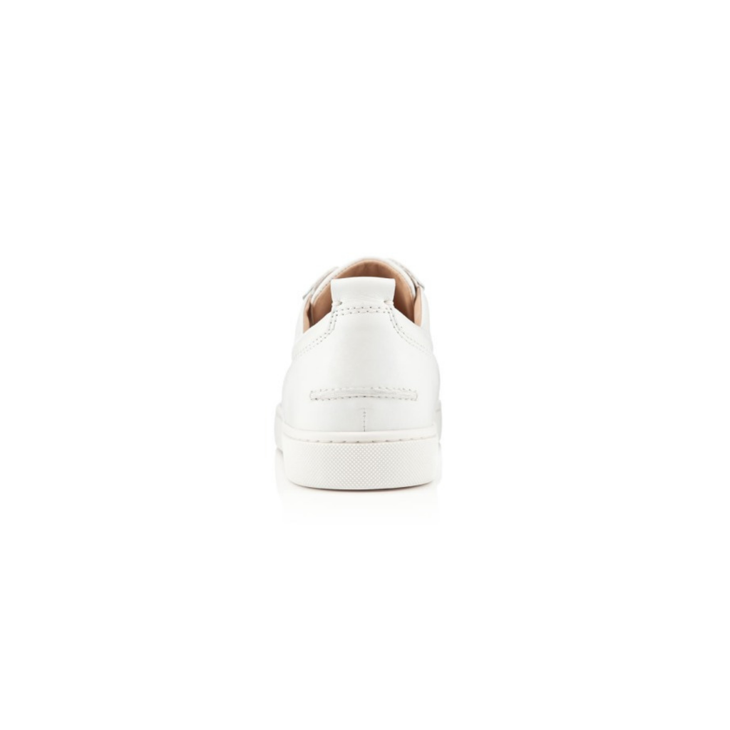 Christian Louboutin Spikes Triple White