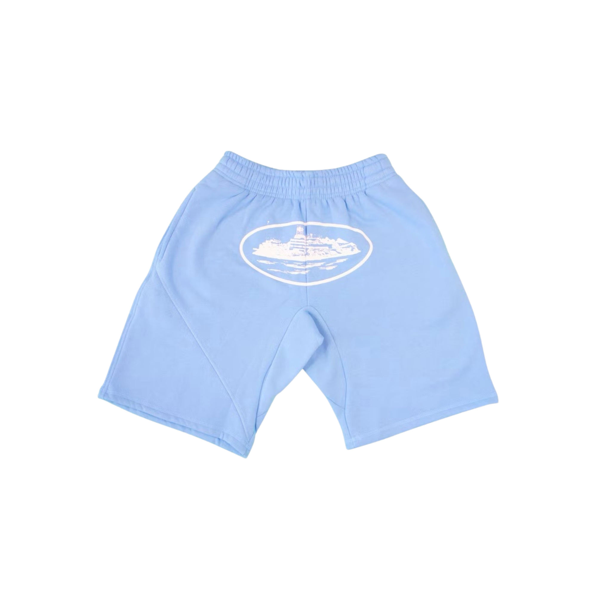Corteiz blue shorts